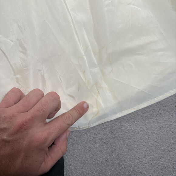 Vntg Lillie Rubin Strapless Pencil Dress Black Cream Size XXS Prom Gown Glamor - Picture 4 of 16